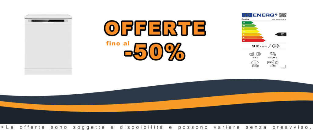 Lavastoviglie AMICA GSP 542 010-1 W, modello bianco con 13 coperti e classe energetica A++