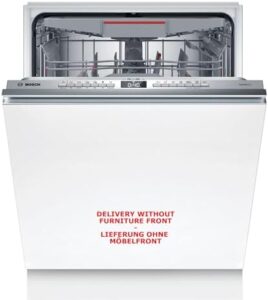 Bosch Serie 6 SBV6ZCX17E, lavastoviglie integrata da 60 cm con capacità XXL, silenziosa e ad alta efficienza energetica
