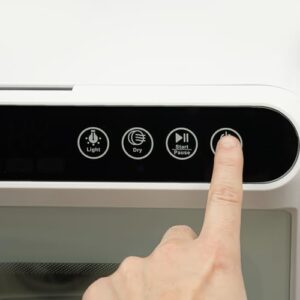 Mini lavapavimenti elettrico da tavolo, perfetto per il campeggio e piccoli spazi, con serbatoio dell'acqua integrato.