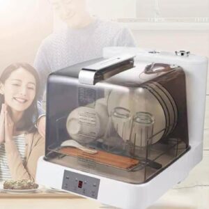 MhWrughts Lavastoviglie Automatica Compatta, portatile e versatile, perfetta per piccoli spazi e lavaggio frutta e verdura.