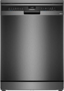 Lavastoviglie Siemens SN23EC03AE, modello con 6 programmi, design elegante e alta efficienza energetica.
