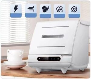 Lavastoviglie Famiglia con installazione gratuita, disinfezione intelligente e asciugatura rapida, perfetta per famiglie numerose.