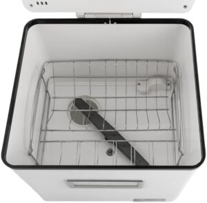 Lavastoviglie da tavolo 1500 W, compatta e automatica, ideale per appartamenti e dormitori.