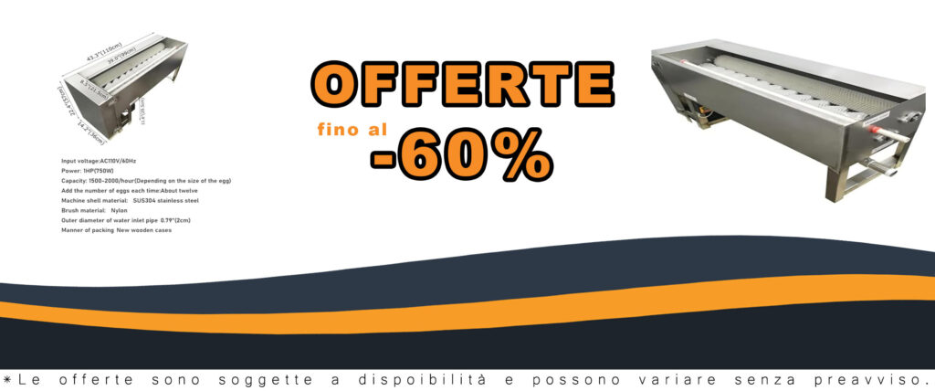BsxiouY Lavatrice per Uova Industriale in Acciaio Inox 304