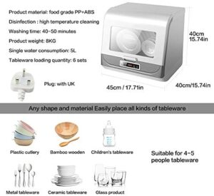 Tavolo Portatile A Lavastoviglie Mini: Pulizia e sterilizzazione avanzata in un formato compatto e pratico.