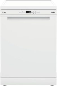 Lavavajillas Whirlpool W7FHP33A 15 Conjuntos Blanca in azione, elegante e performante.