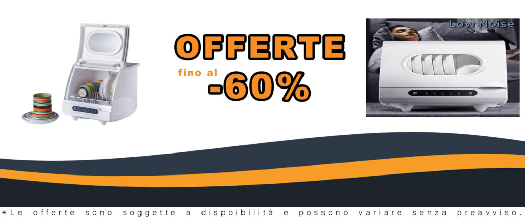 Lavastoviglie portatile WENNEWU, compatta e con serbatoio da 5 litri, perfetta per appartamenti piccoli.