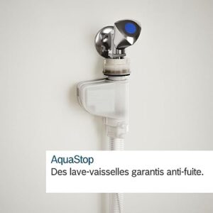 Lavastoviglie integrabile BOSCH SMI6ECS00E SER6 con capacità di 14 coperti, design elegante bianco/metallic e prestazioni di induzione
