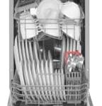Lavastoviglie Amica EGSP 569 900 E con design in acciaio inox e sistema AquaStop