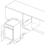 Lavastoviglie Amica EGSP 569 900 E con design in acciaio inox e sistema AquaStop