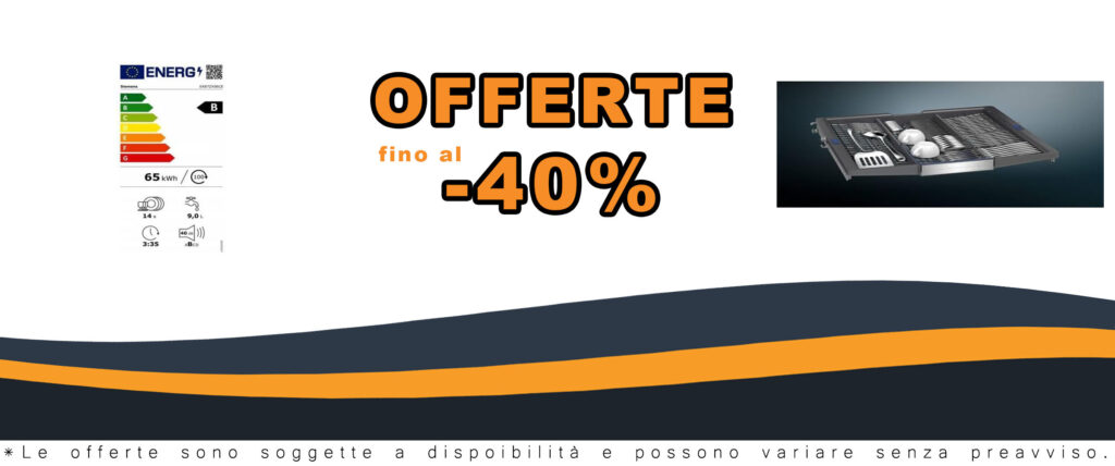 Lavastoviglie integrabile 14 coperti, 40dB di silenziosità, con design moderno e funzionale.