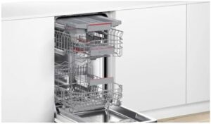 Immagine del BOSCH Lave-vaisselle Tout intégrable SPV4EMX24E, una lavastoviglie silenziosa ed efficiente con design integrato