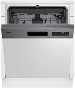 Beko DSN 28433XG, lavastoviglie elegante e silenziosa con efficienza energetica A+++, ideale per famiglie numerose.