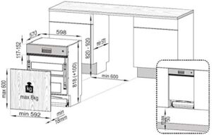 Beko DSN 28433XG, lavastoviglie elegante e silenziosa con efficienza energetica A+++, ideale per famiglie numerose.