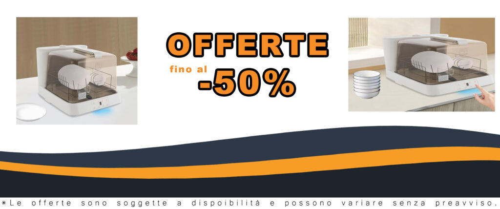 Lavastoviglie portatile FZSERUN con doppio getto a 360° e funzione Air-Refresh per una pulizia completa dei piatti.