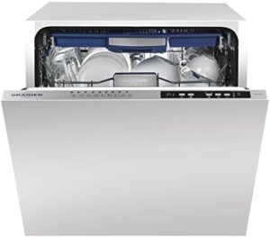 Oranier 7592 84 Geschirrspüler con design integrato, capacità di 12 coperti e sistema Aquastop