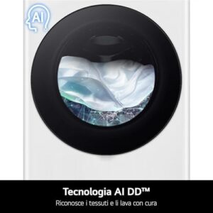 Lavatrice LG AI DD F4R3010NSWW con AIWash e motore Direct Drive
