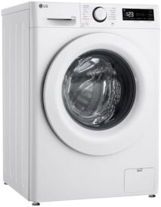 LG D2R3S08NSWW Lavasciuga Slim 8/5kg, AI DD, 1200 giri, tecnologia AI Wash e funzione vapore