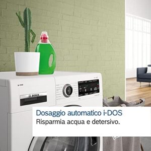 Bosch WGG254F0IT Serie 6, lavatrice a carica frontale, 10 kg, 1400 rpm, con i-DOS e Iron Assist