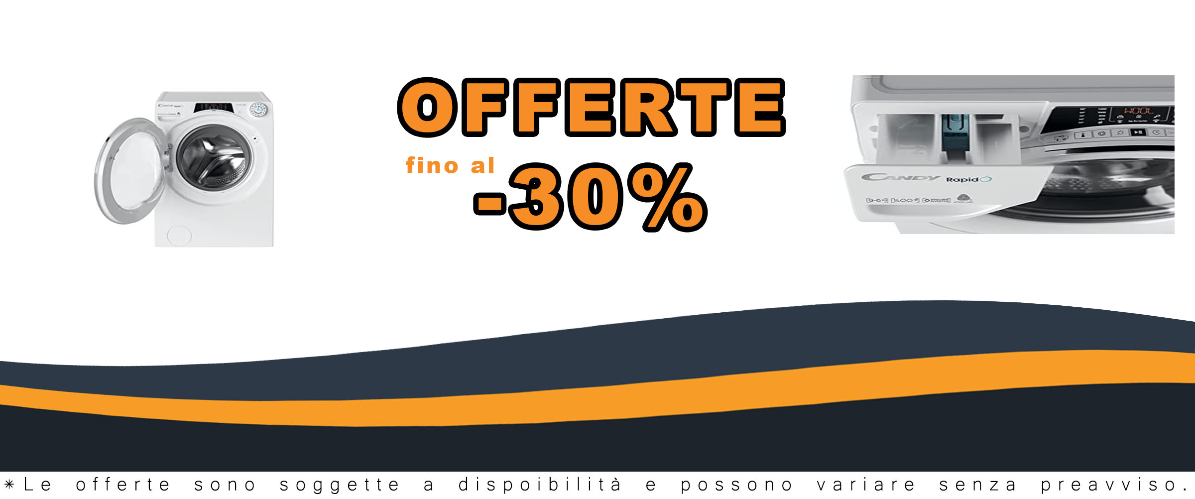 Lavasciuga Candy RapidO' ROW4964DWMCE/1-S, 9+6 Kg, 1400 Giri, Wi-Fi + BLE, con Controllo da Remoto e Partenza Ritardata  