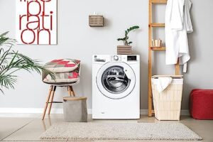 Hoover H-WASH 300 LITE H3W 492DA4-S, Lavatrice Bianco, 9 Kg, 1400 Giri, Connettività NFC, Allergy Care