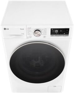 LG AI DD D4R7011TSWG Lavasciuga 11/6kg, con tecnologia TurboWash 360, Wi-Fi e funzione Vapore per un lavaggio e asciugatura efficienti.