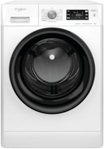 Whirlpool Lavatrice a Carica Frontale FFB D96 BV IT con display digitale e classe energetica A+++, ideale per famiglie