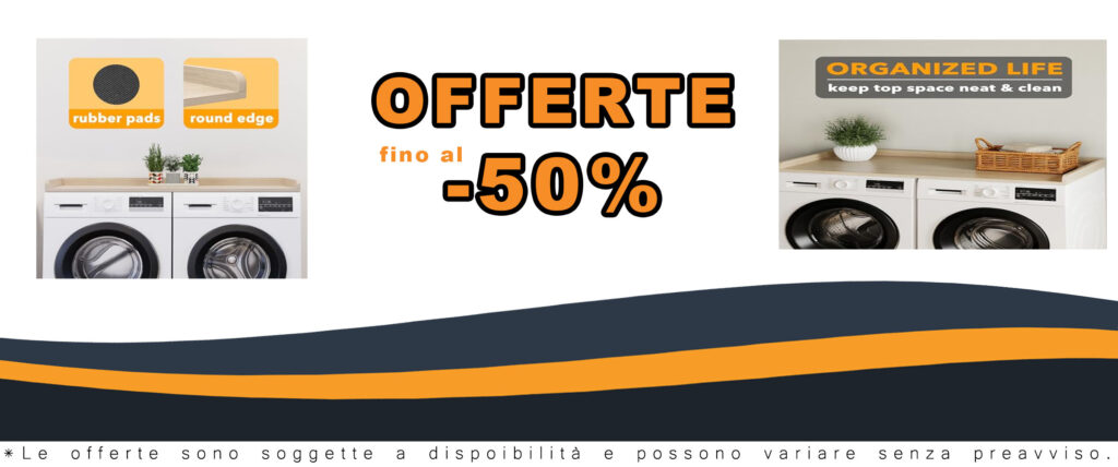 SpaceAid Copertura in legno per lavatrice e asciugatrice, elegante e funzionale, con bordo in rovere, ottima per organizzare la lavanderia