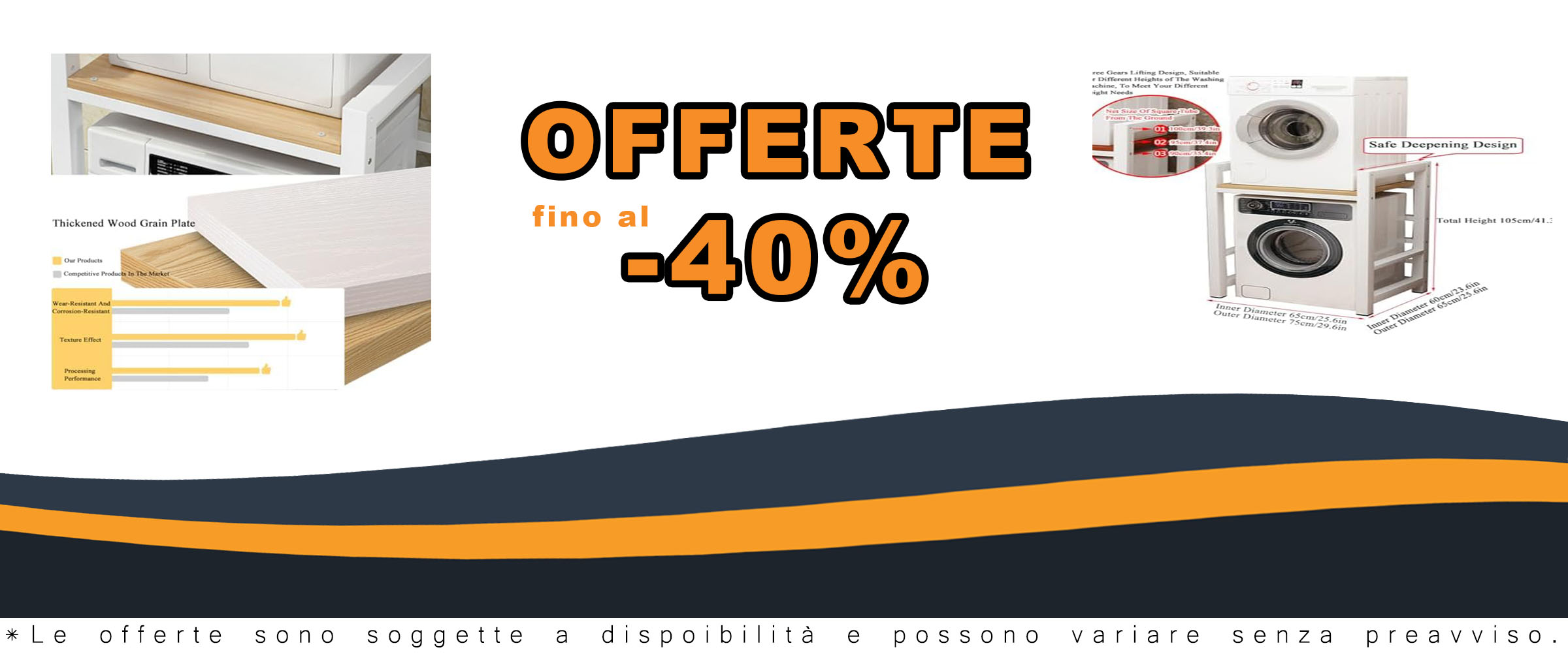 Kit Supporto per Asciugatrice Regolabile in Altezza, ideale per ottimizzare lo spazio in bagno o lavanderia, con capacità di carico 300 kg e design elegante.