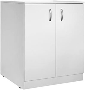 Mobile Coprilavatrice o Asciugatrice 2 Ante Prime Bianco disponibile in diverse finiture come il rovere olmo, per organizzare al meglio il tuo spazio.