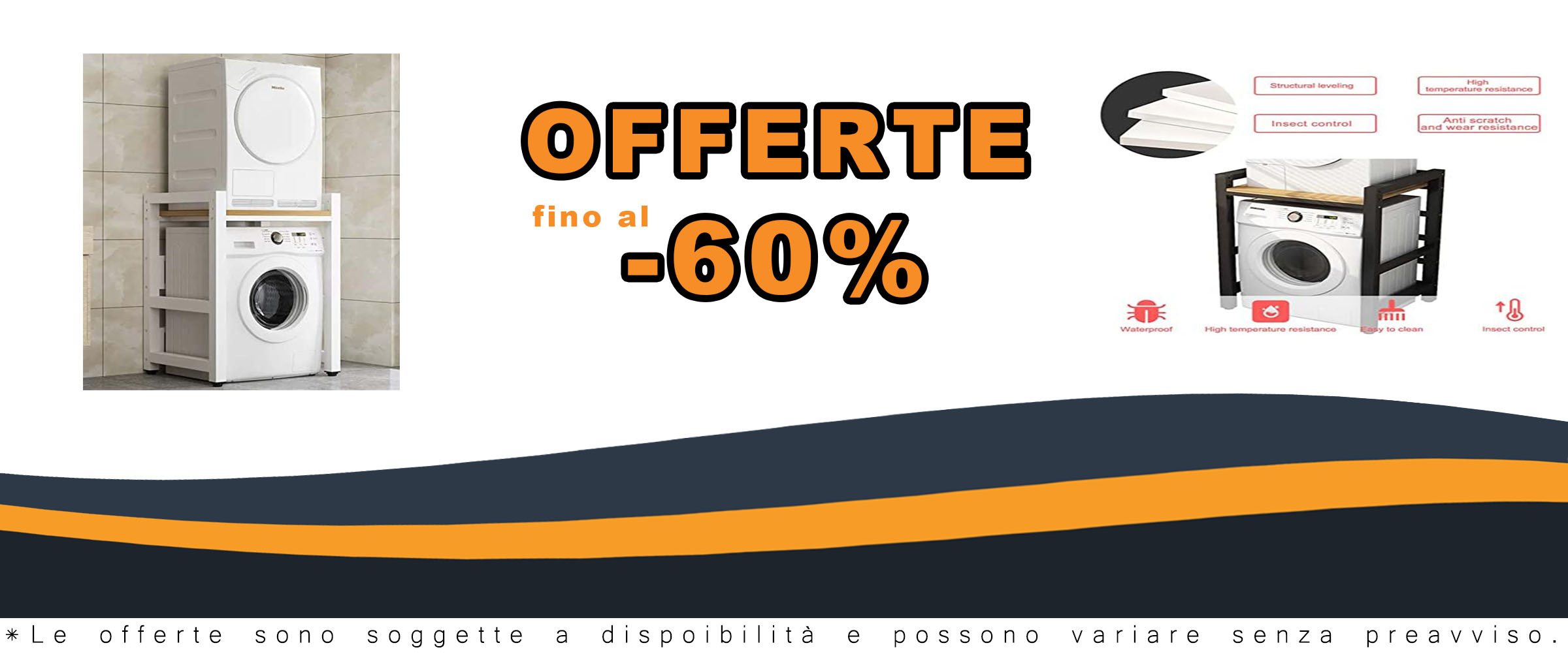 Scaffale robusto per incolonnamento lavatrice e asciugatrice, con capacità di carico fino a 300 kg, ideale per bagno, cucina, balcone e lavanderia.