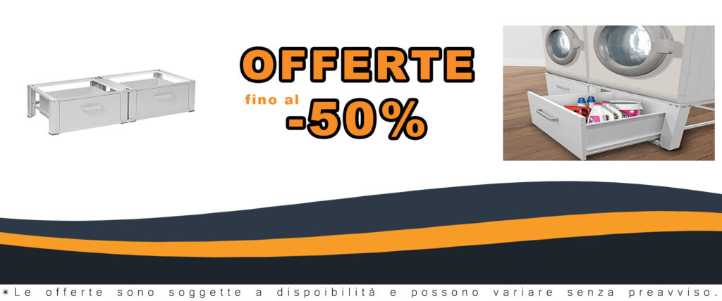 Vonia Base per Lavatrice con Cassetto, un supporto robusto e pratico per lavatrice e asciugatrice, con design elegante e cassetto integrato per stoccaggio.