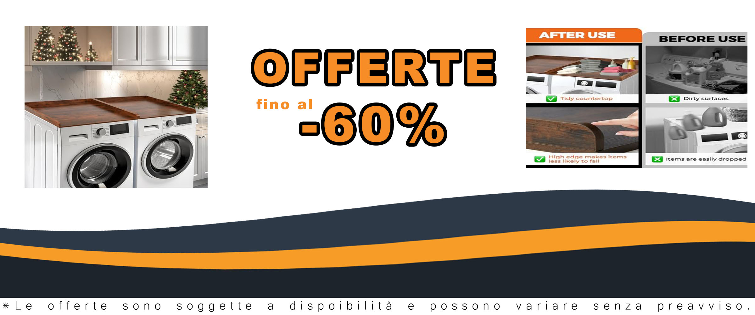 Kosydown Basic Set di 2 ripiani per lavatrice e asciugatrice in legno vintage per un'organizzazione perfetta della lavanderia