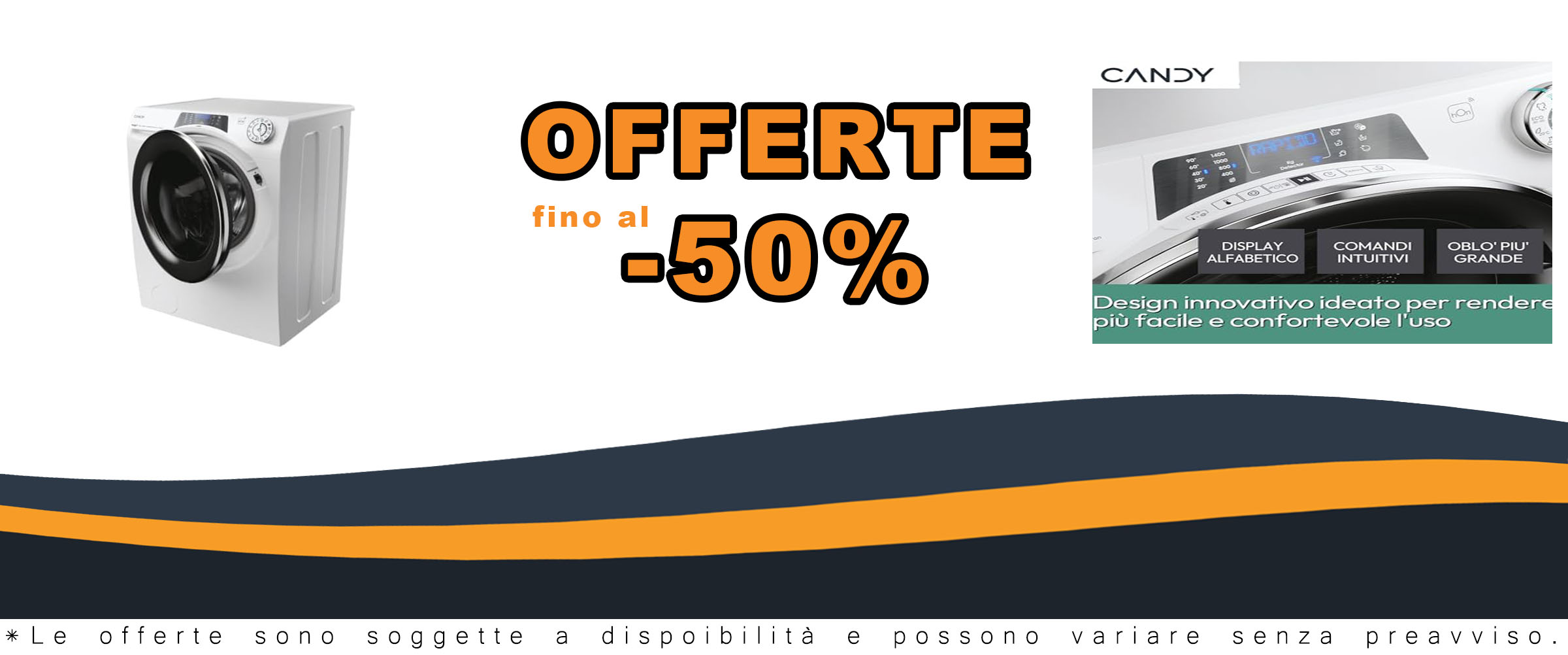 Candy RapidÓ PRO RP 4116BWMBC/1-S Lavatrice con Wi-Fi e 1400 Giri/min, perfetta per famiglie numerose e lavaggi veloci.