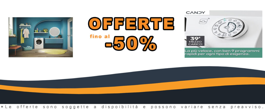 Immagine della lavatrice Candy RapidÓ 9 Kg con tecnologia Wi-Fi, funzione vapore e programmi rapidi.
