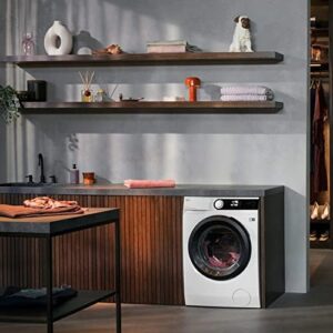 Lavatrice AEG LR7A70690 con funzione ProSteam, capacità 9 kg, silenziosa e 1600 giri/min.