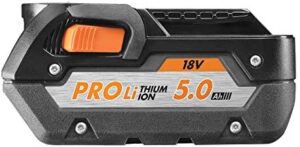 Batteria AEG L1850R 18V 5.0Ah, ideale per strumenti elettrici AEG, senza caricatore, alta capacità e durata.