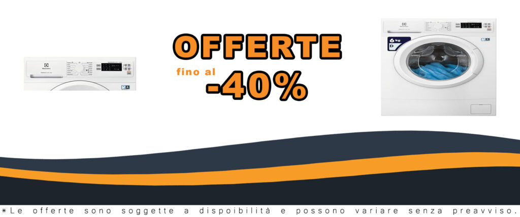 Lavatrice Stretta Electrolux EW6S526I in bianco, vista frontale con carico da 6 kg, classe energetica D
