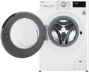 LG AI DD F2WV3S7S4E Lavatrice Slim a Carica Frontale, 7 kg, 1200 giri/min, con Lavaggio a Vapore e Motore Inverter Direct Drive