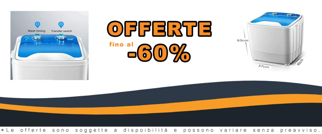 WLL-DP Lavatrice Portatile 7KG, compatta e potente, ideale per dormitori, campeggi e appartamenti, con funzione di disidratazione e pulizia UV.