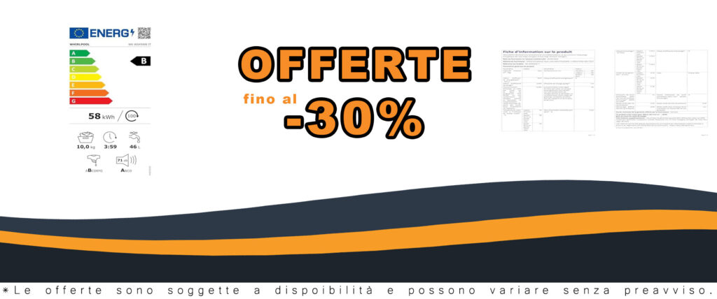 Lavatrice Slim Hotpoint NF725WK IT, bianca, con centrifuga da 1200 giri al minuto, perfetta per spazi ridotti.