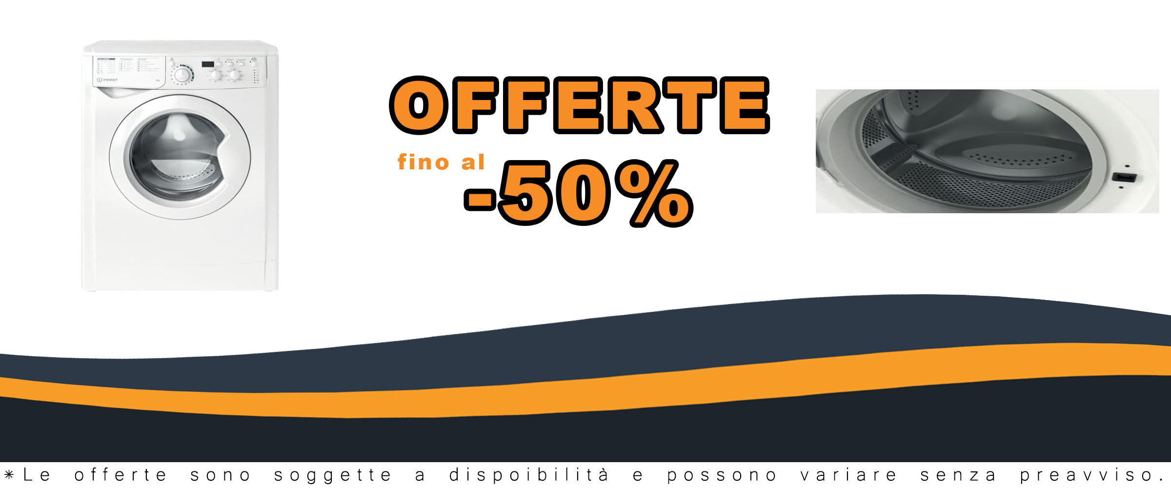 Lavatrice slim 6 kg con 1200 giri, design compatto e classe energetica F, ideale per spazi ridotti.