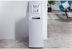 Whirlpool TDLR 7221 lavatrice bianca a carica dall'alto con 7 kg di capacità e 1200 giri/min.