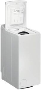 Lavatrice Hotpoint WMTF 624U IT a carica dall'alto con capacità di 6,0 kg, design compatto e funzionalità efficienti  