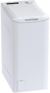 Lavatrice Candy CST 272D3/1-11 con carica dall'alto, capacità di 7 kg e 1200 giri/min, bianca, classe energetica C