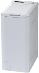 Lavatrice Candy CST 272D3/1-11 con carica dall'alto, capacità di 7 kg e 1200 giri/min, bianca, classe energetica C