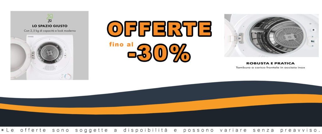 KLARSTEIN Jet Set 2500 Asciugatrice a Evacuazione Compatta con Timer e Elemento PTC