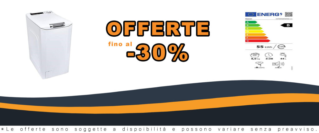 Hoover H3TSM48TAMCE-11 Lavatrice Carica dall’Alto 8 Kg, Classe Energetica B e Funzione Vapore