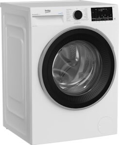 Lavatrice Beko BWGU384S con 8 kg di capacità, motore Inverter e funzione SteamCure