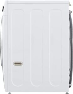 Immagine della lavatrice LG F1P1CY2W, modello a carica frontale da 17 kg, con tecnologia TurboWash, Vapore e Wi-Fi  